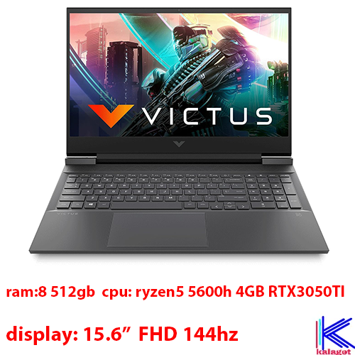 HP victus16 8 512 trx3060ti لپ تاپ استوک اچ پی