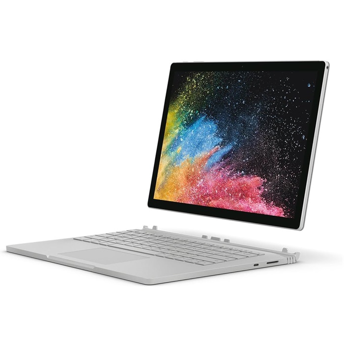 لپ تاپ سورفیس استوک surface book 2 i7-8650u 16GB 256GB ssd intel HD